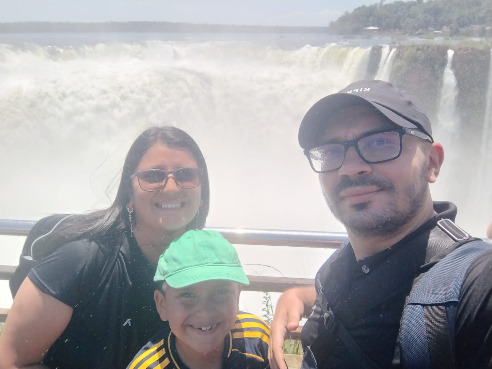 Germán Olivera with family
